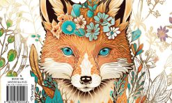 کتاب رنگ آمیزی بزرگسالان روباه و سگ شکاری (سال انتشار 2023)
